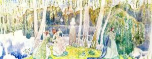 Spring Tale, 1904-1905 by Viktor Elpidiforovich Borisov-Musatov