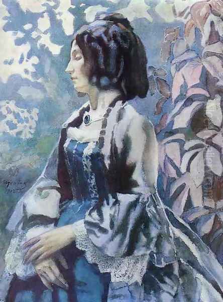 Lady in Blue, 1902 - view 1