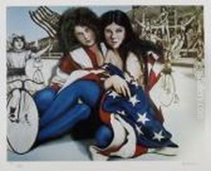 Multicolored Ladies by Robert Anderson