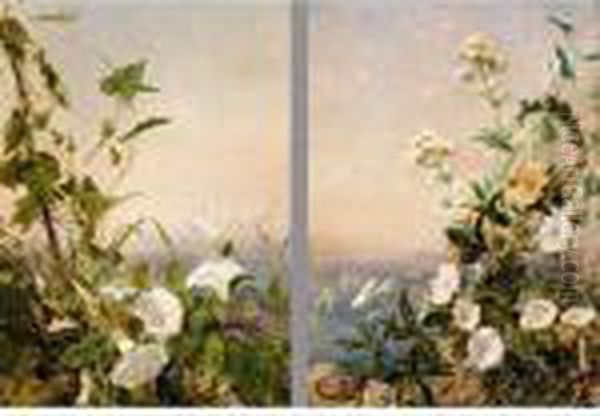 Still Life Of Flowers, Capri - view 1