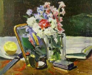 Still Life with Flowers, 1902 by Viktor Elpidiforovich Borisov-Musatov