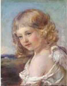Cupid; Psyche by Sophie Gengembre Anderson