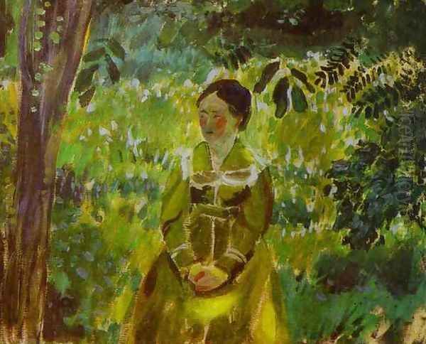 Lady in a Garden, 1903-1904 - view 1