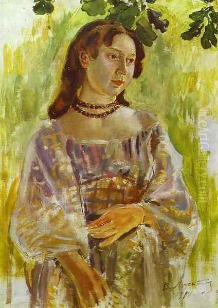 Young Girl with a Necklace, (study) 1904 - view 1