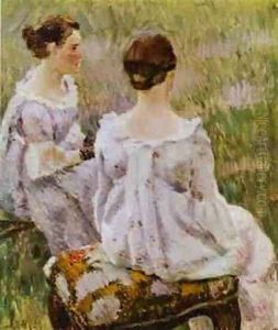 Two Ladies Sketch 1899-1900 Two Ladies Sketch 1899-1900