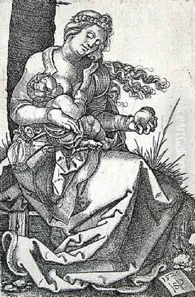 Virgin and Child with the Pear 1520 - view 1