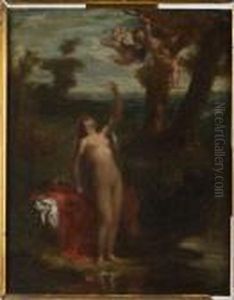 X , Allegorical Nude In Landscape X , Allegorical Nude In Landscape