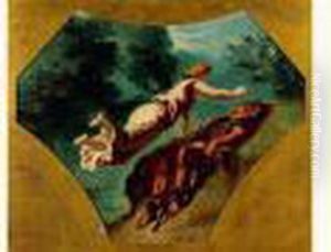 D'apres Eugene Delacroix by Pierre Andrieu