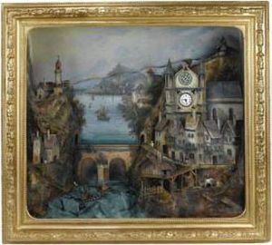 Philippe Musical Automaton Framed Wall Clock