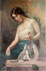 Flicka Ochkatt by Alfred Louis Andrieux