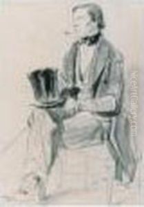 The Dandy by Auguste Clement Andrieux