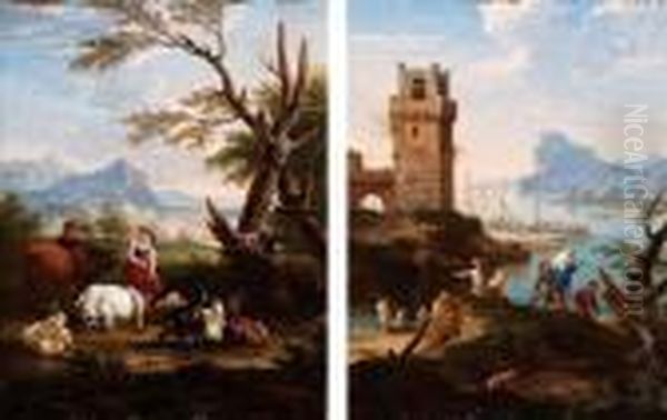 Scena Bucolica
Marina Con Figure - view 1