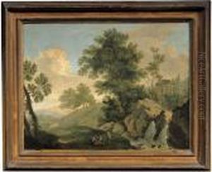 Veduta Delle Cascate Di Tivoli