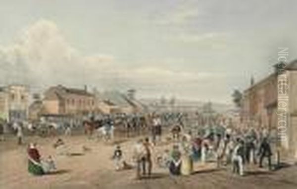 Departure Of Captain Sturt - view 1