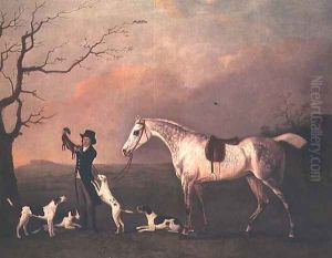 Mr Deverill with his favourite hunter, Gay Lass, 1793 by John Boultbee