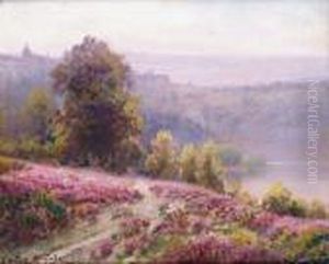 Paysage Aux Bruyeres by Gaston Anglade