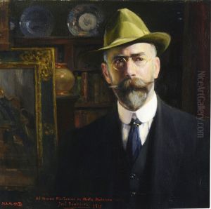 Autorretrato by Jose Benlliure Y Gil
