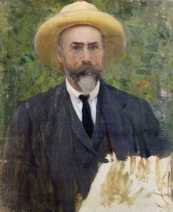 Autorretrato I by Jose Benlliure Y Gil