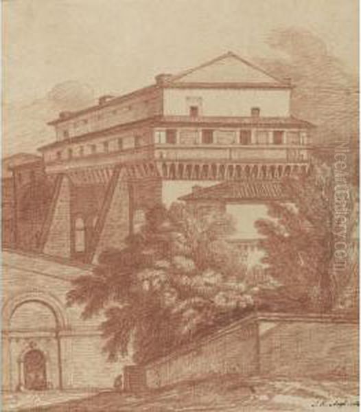 View Of The Sistine Chapel, Seen From The Via Del Governatorato - view 1