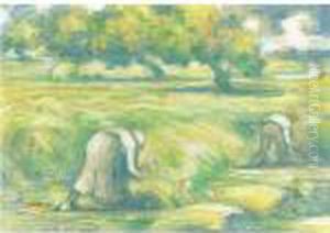 Le Ble by Charles Angrand