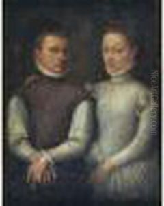 Portrait D'un Couple by Sofonisba Anguissola