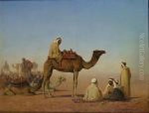 Un Campement Arabe by Henrik Ankarcrona