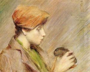 Suzanne (Hoschede) au Lapin