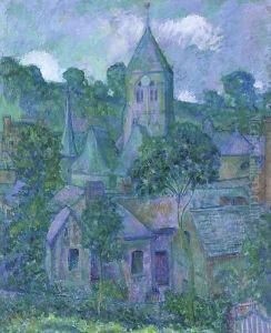 Giverny at Night by Theodore Butler