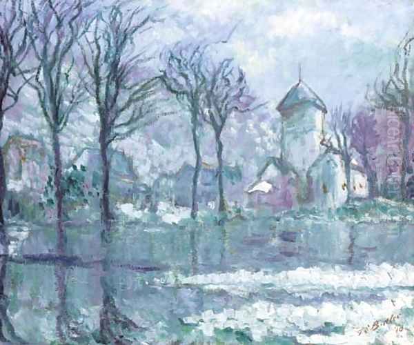 The Mill in the Flood, Giverny - view 1