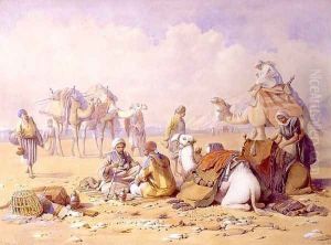 Halt by the Red Sea by Joseph-Austin Benwell