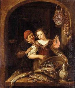 Domestic Scene Domestic Scene
