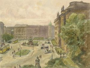 Berlin, Schlosplatz by Otto Antoine