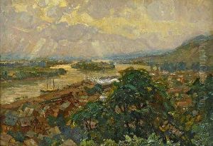 Im Rheintal by Otto Antoine