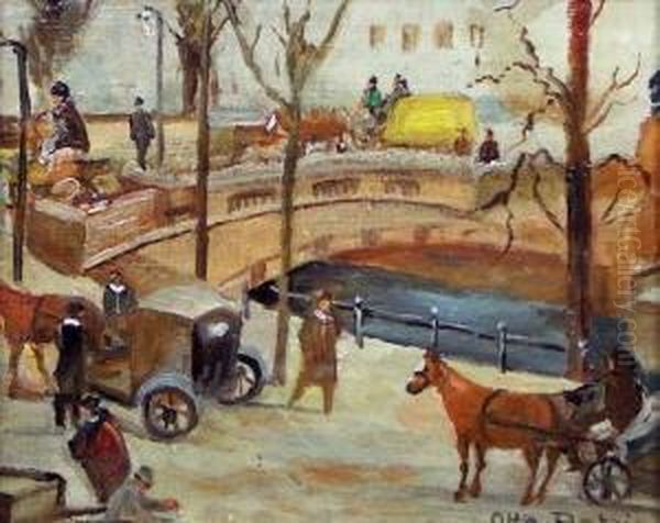 Von Der Heydt-brucke Im Berliner Tiergarten Im Winter - view 1