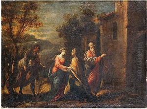 Visitacion De La Virgen A Santa Isabel