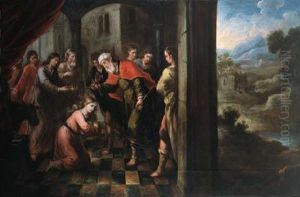 David Anointed by Francisco Antolinez Y Ochoa
