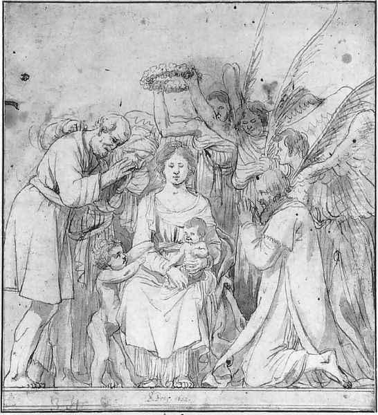 Madonna with Angels and Shepherds 1622 - view 1