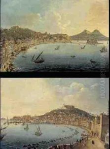 View Of Naples And The Certosa
Di San Martino And A View Of Naples And Posillipo: A Pair Of Paintings by Pietro Antoniani
