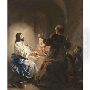 The supper at Emmaus by Salomon de Bray