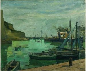 Vue Du Port De Belle Ile