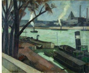 < Remorqueurs Et Peniches A Quai