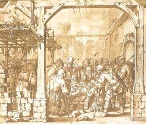 The Adoration of the Shepherds by Andries Both