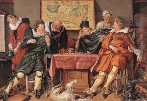 Merry Company 1617-20 by Willem Buytewech