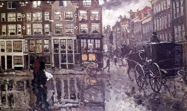 Corner of Leidsche Square, Amsterdam - view 1