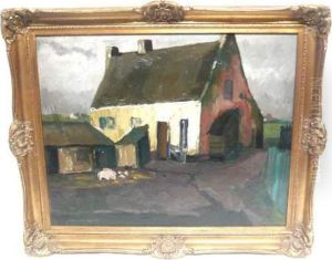 Petite Ferme En Flandres by Armand Apol
