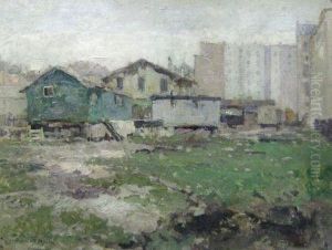 Vue De Ville Dans La Region De Geneve by Armand Apol