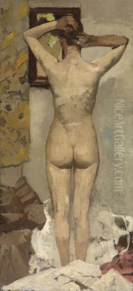 Standing nude - view 1