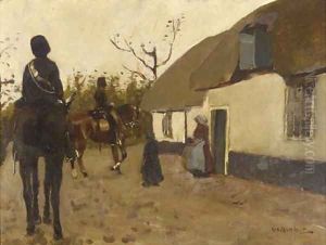 Op verkenning by George Hendrik Breitner
