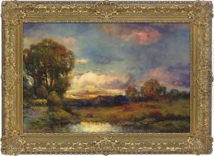 Across The Fields, Sunset