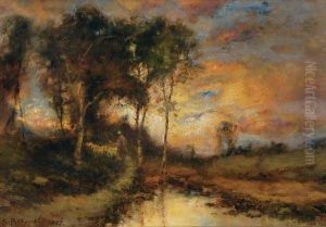 Tending The Herd By The River